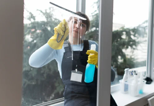 Nettoyage de vitres intérieures et extérieures à Saint-Désir